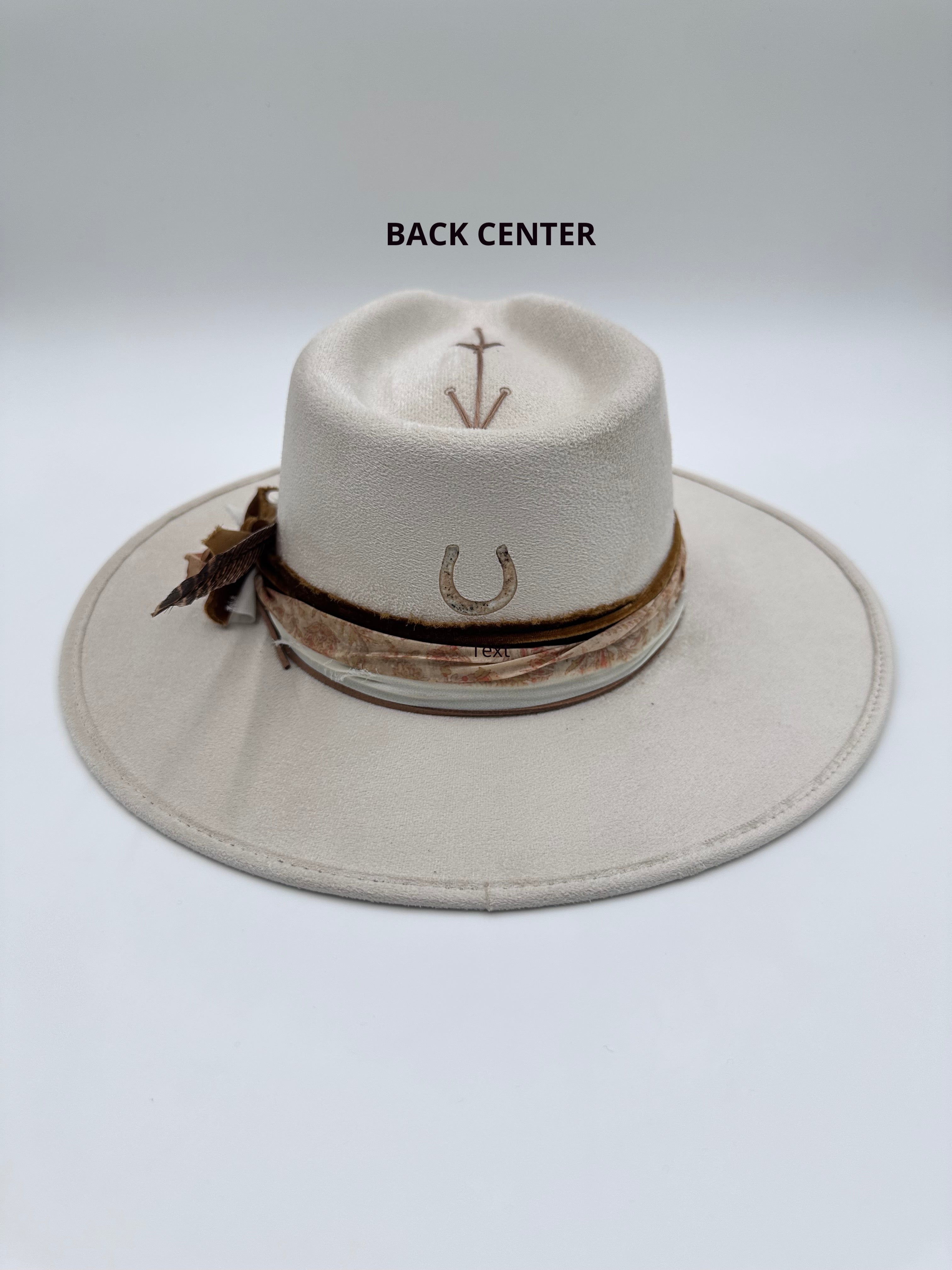 Large Cappuccino Rolled Up Fedora