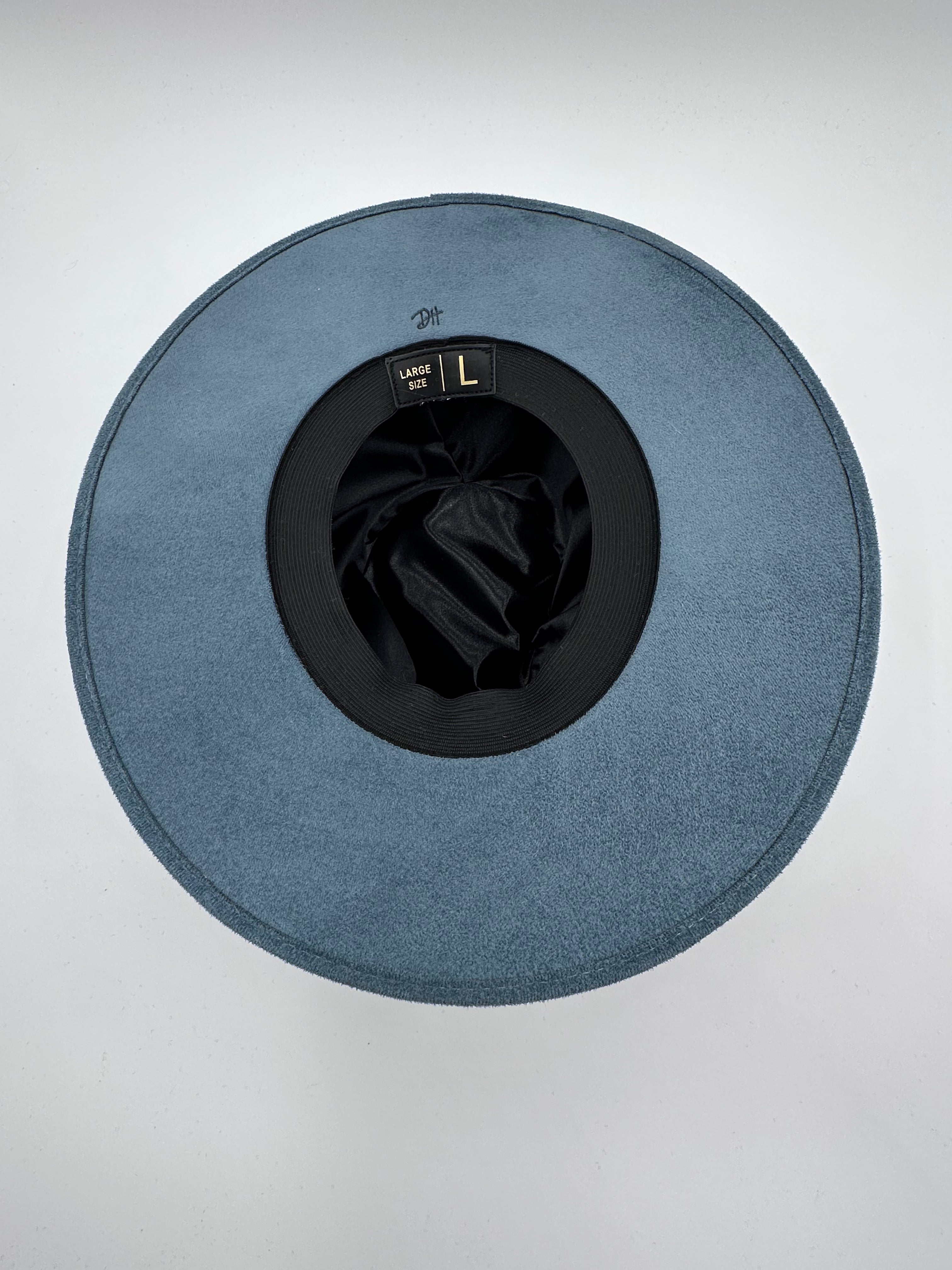 Large Atlantic Blue Fedora