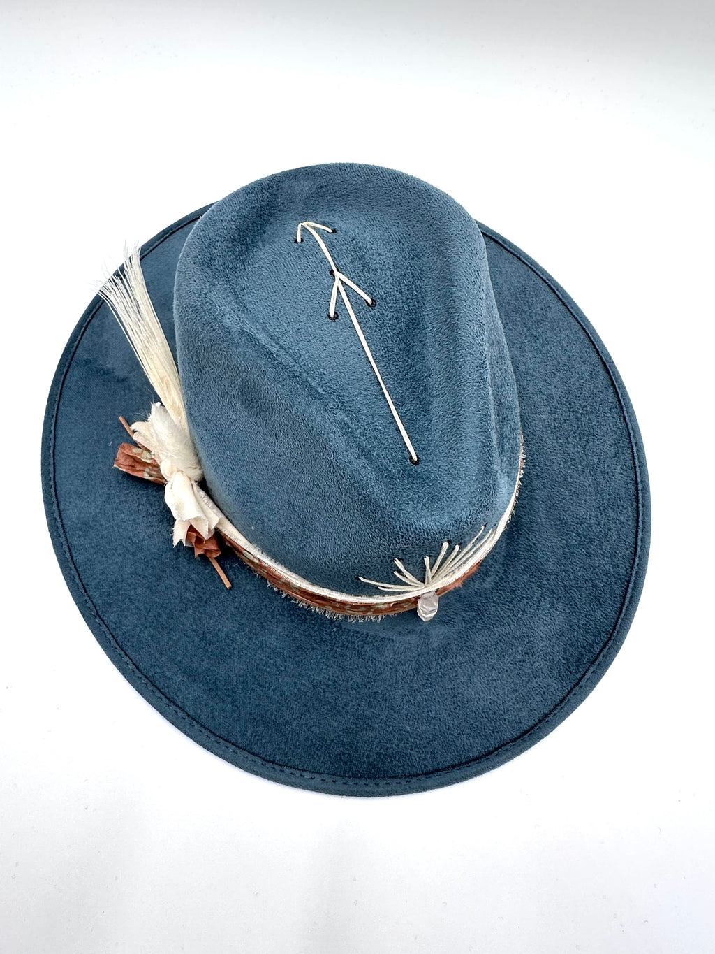 Large Atlantic Blue Fedora