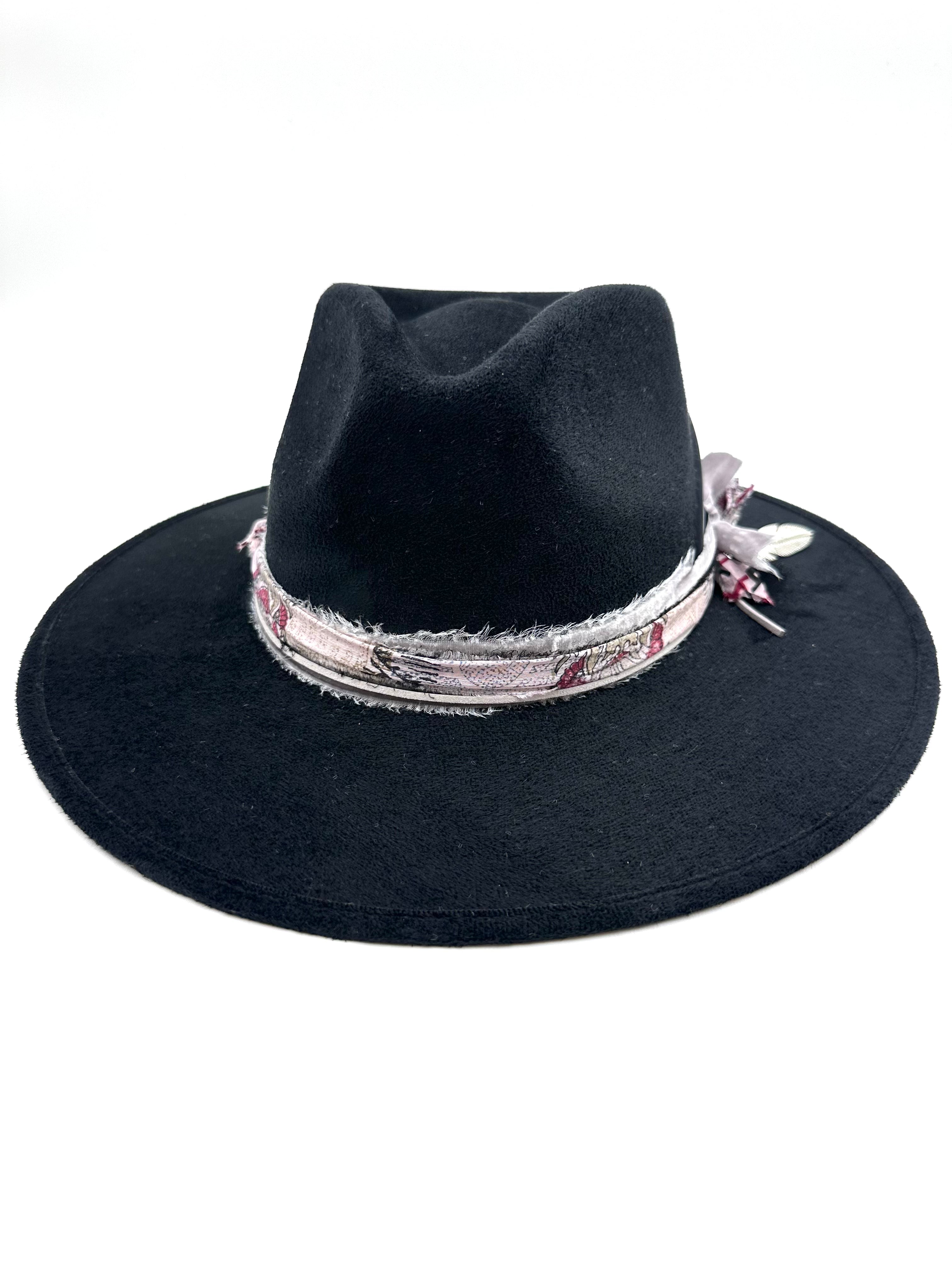 Large Black Fedora