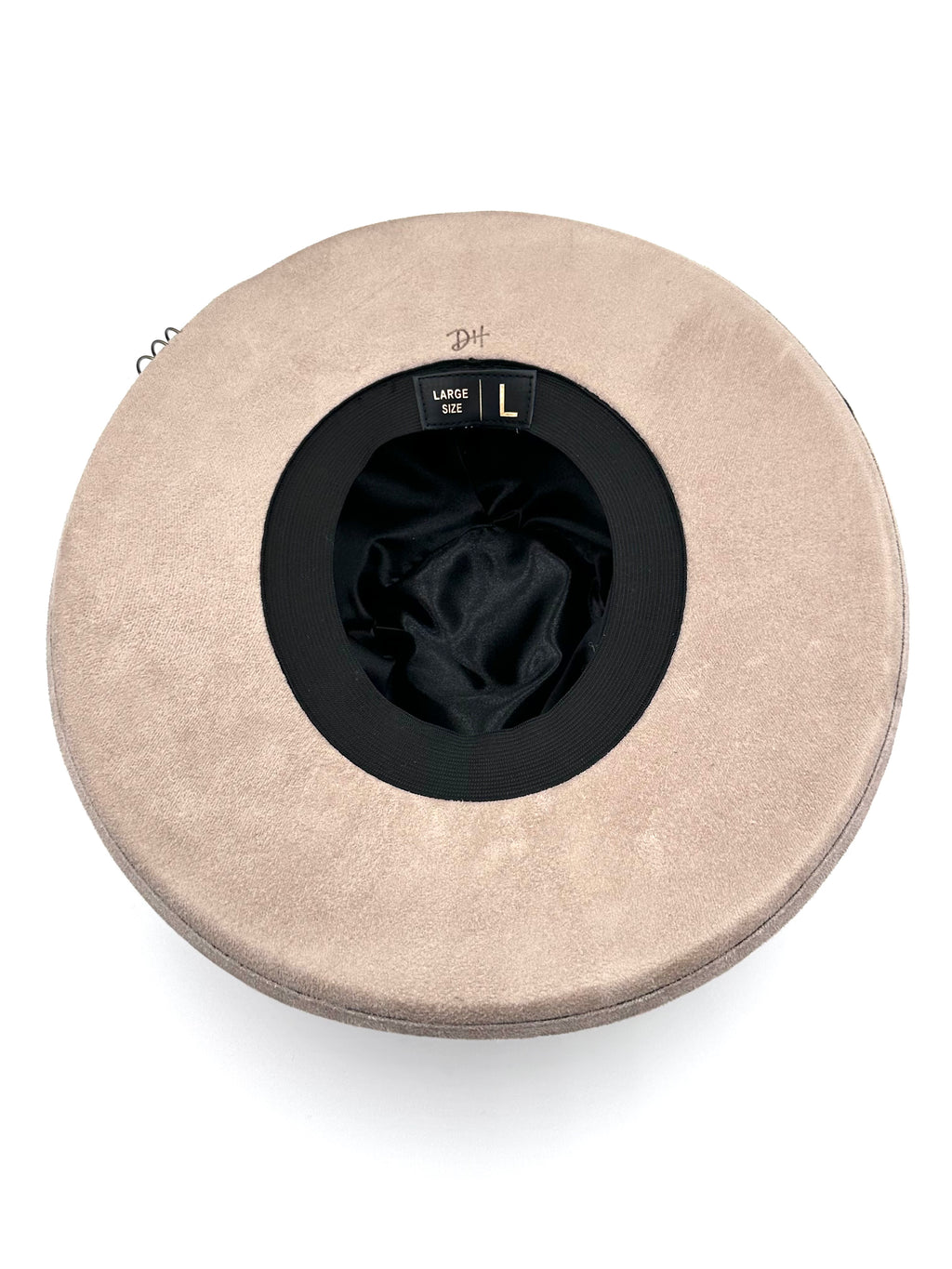 Large Cappuccino Rolled Up Fedora