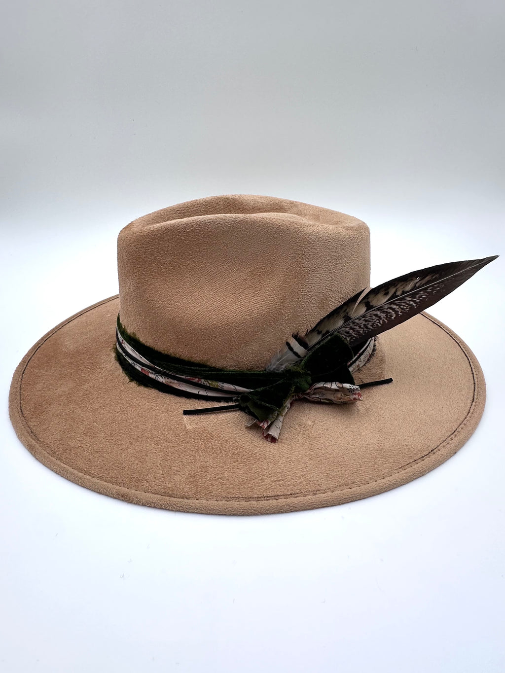 Large Khaki Fedora