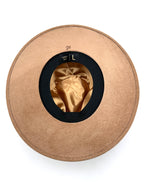 Large Khaki Sunburst Fedora