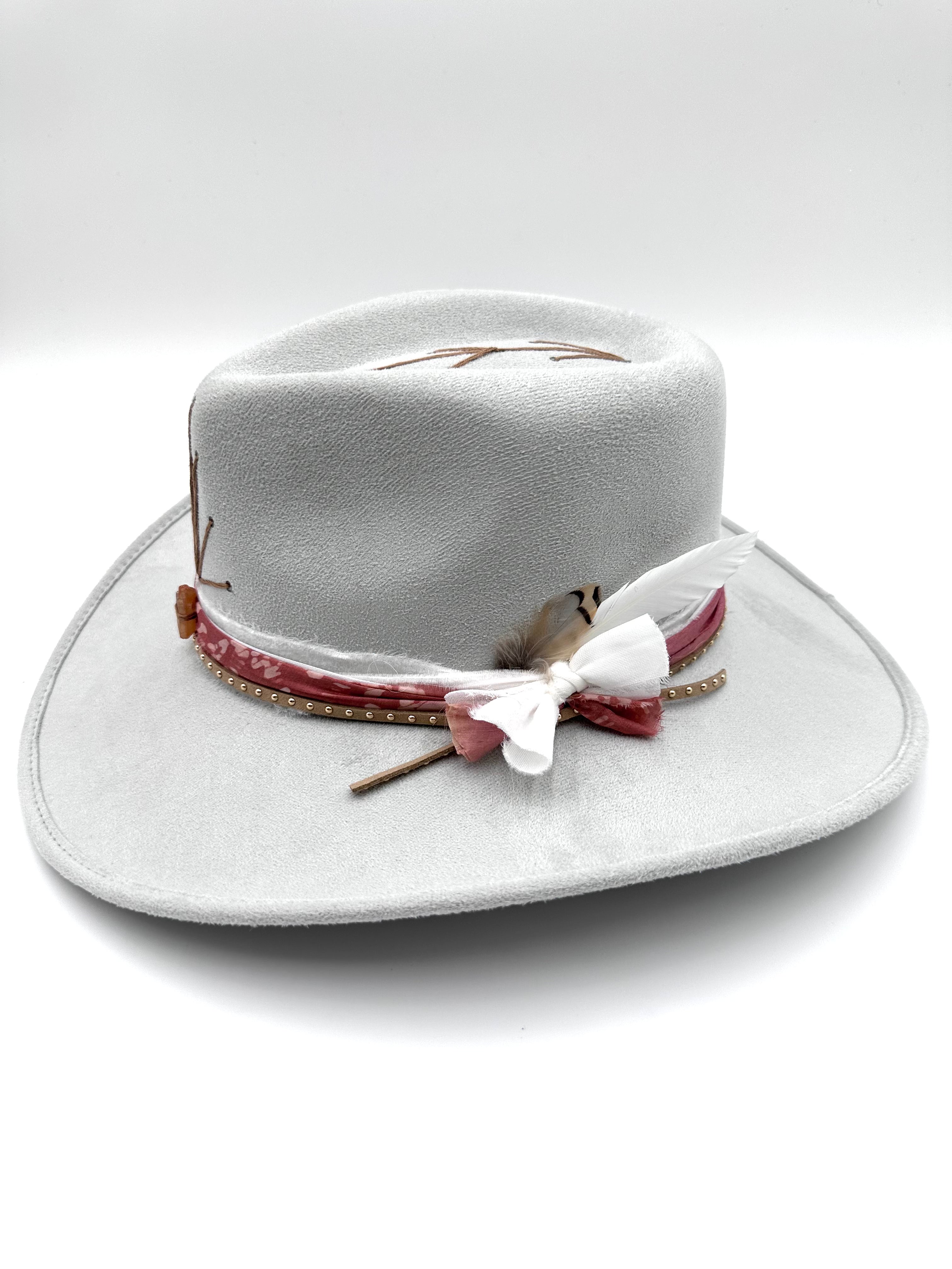 Large Silver Agave Cowgirl