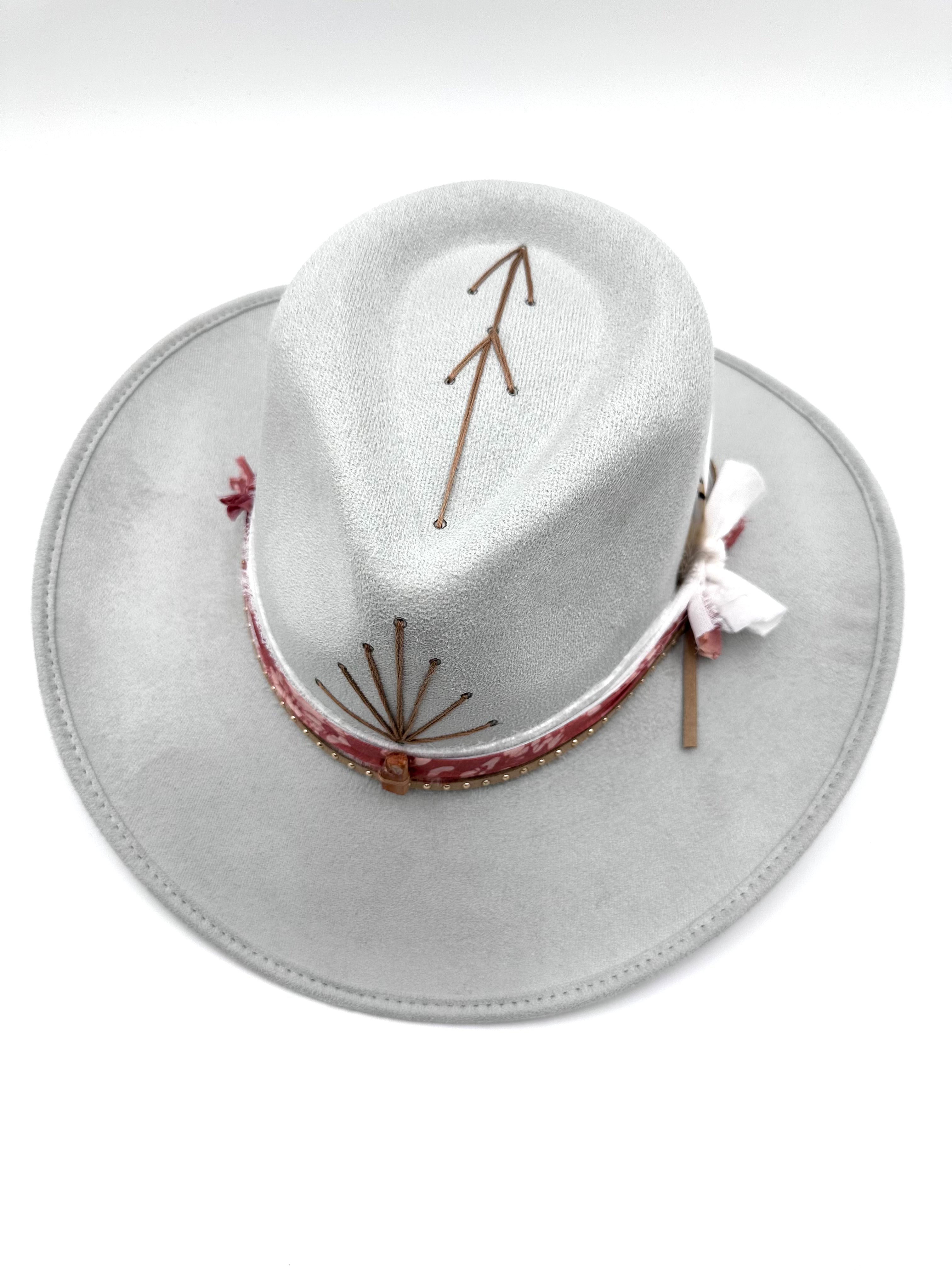 Large Silver Agave Cowgirl