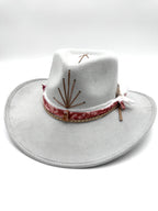 Large Silver Agave Cowgirl