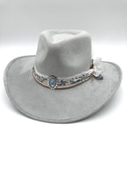 Large Silver Cowgirl