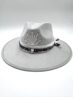 Large Silver Fedora