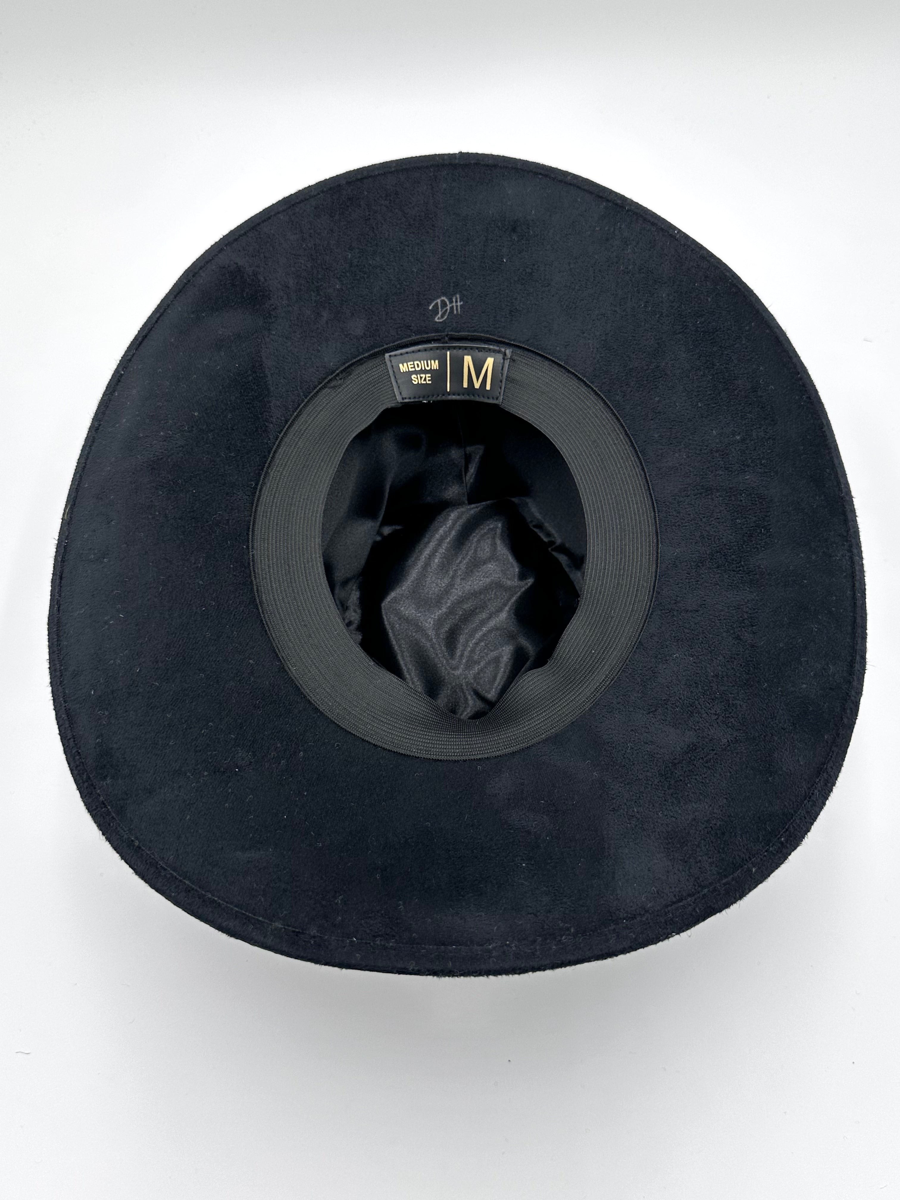 Medium Black Cowgirl