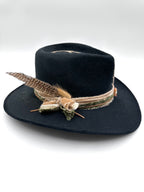 Medium Black Cowgirl