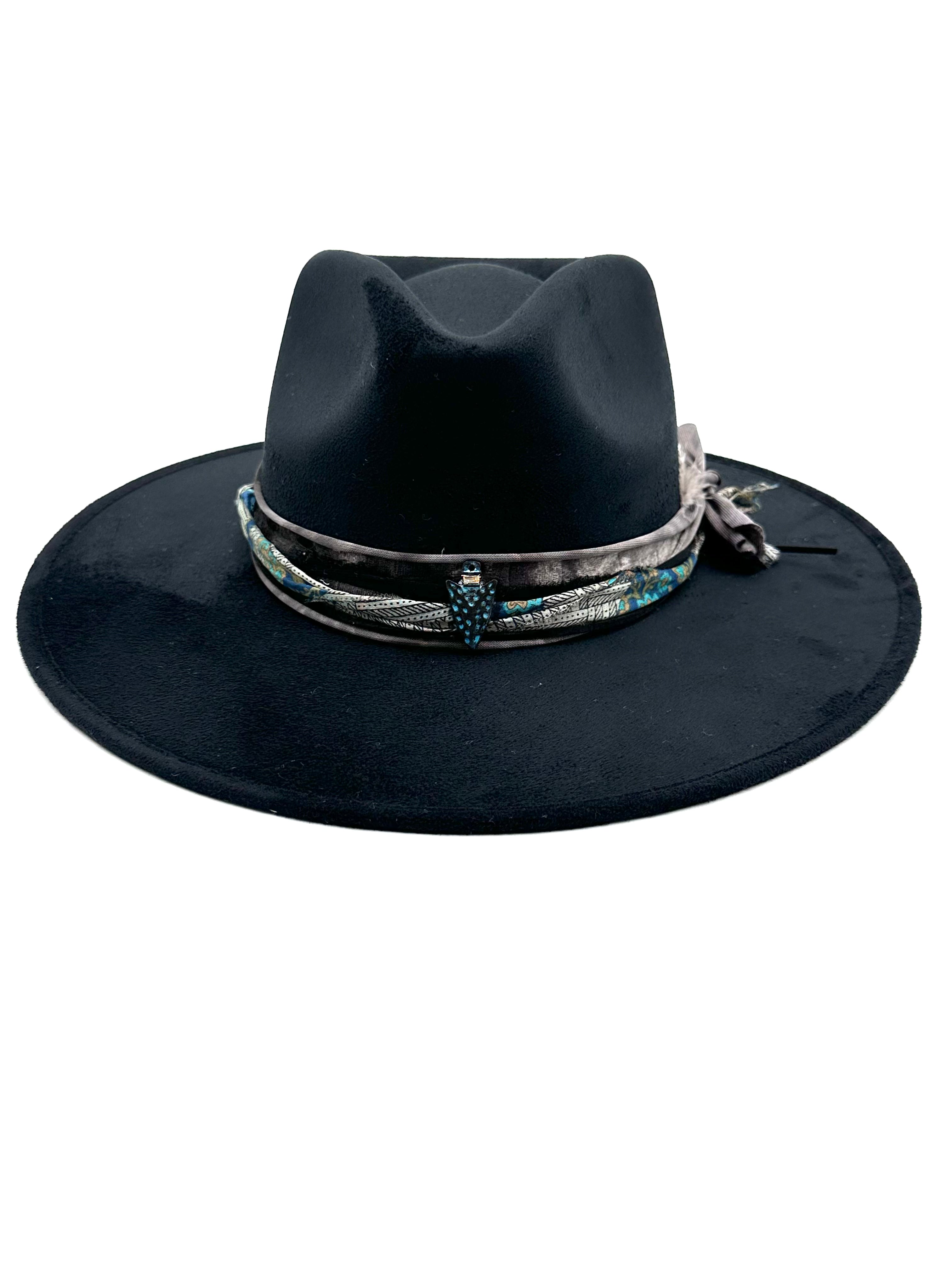 Medium Black Fedora