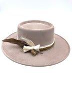 Medium Cappuccino Boater