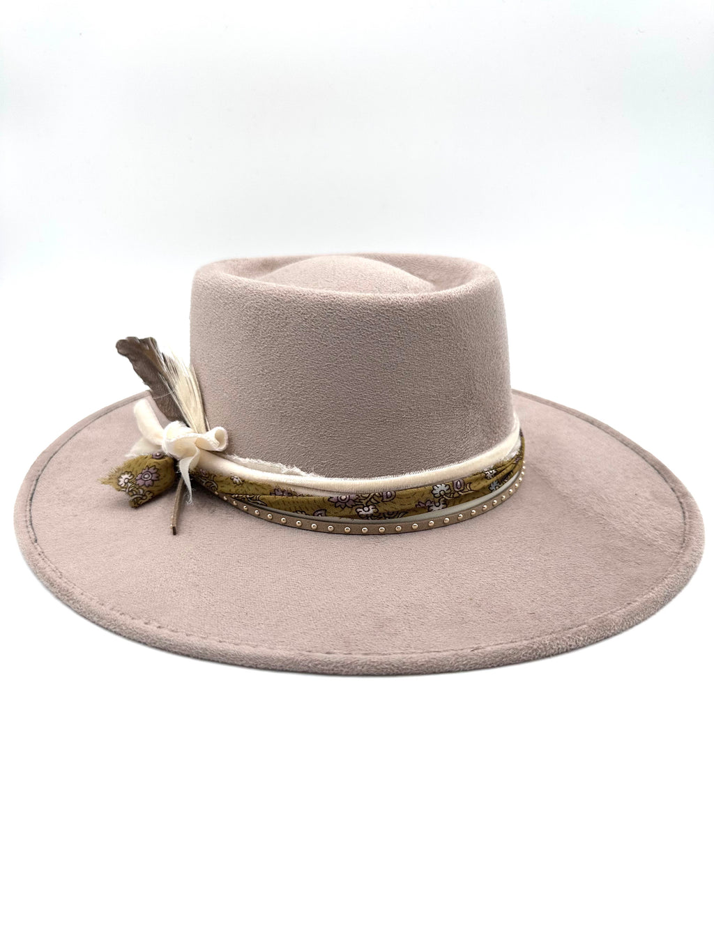 Medium Cappuccino Boater