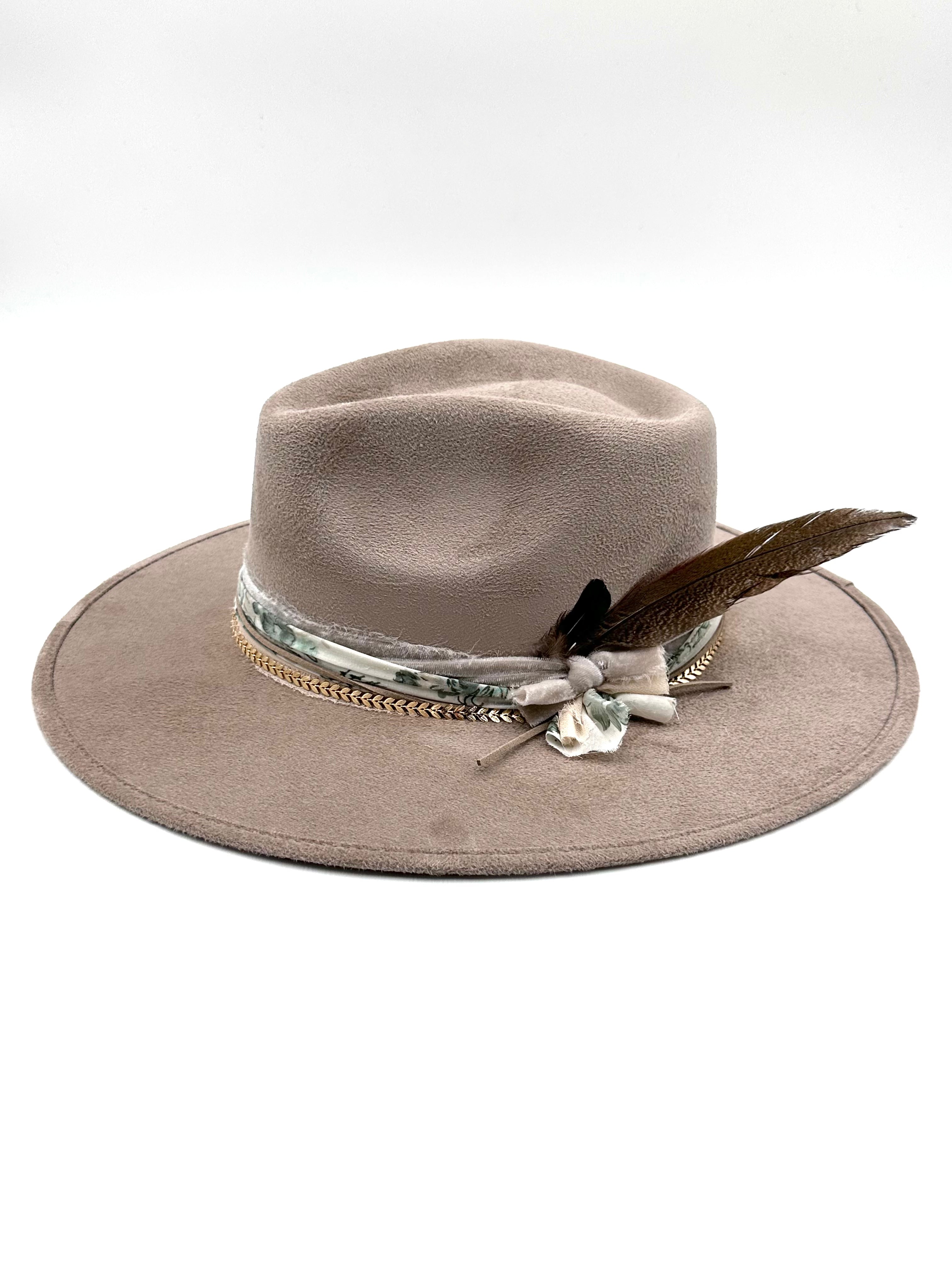 Medium Cappuccino Fedora