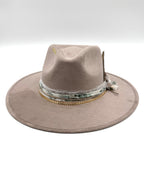 Medium Cappuccino Fedora