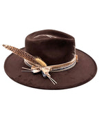 Medium Chocolate Fedora