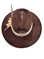 Medium Chocolate Fedora