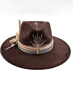 Medium Chocolate Fedora