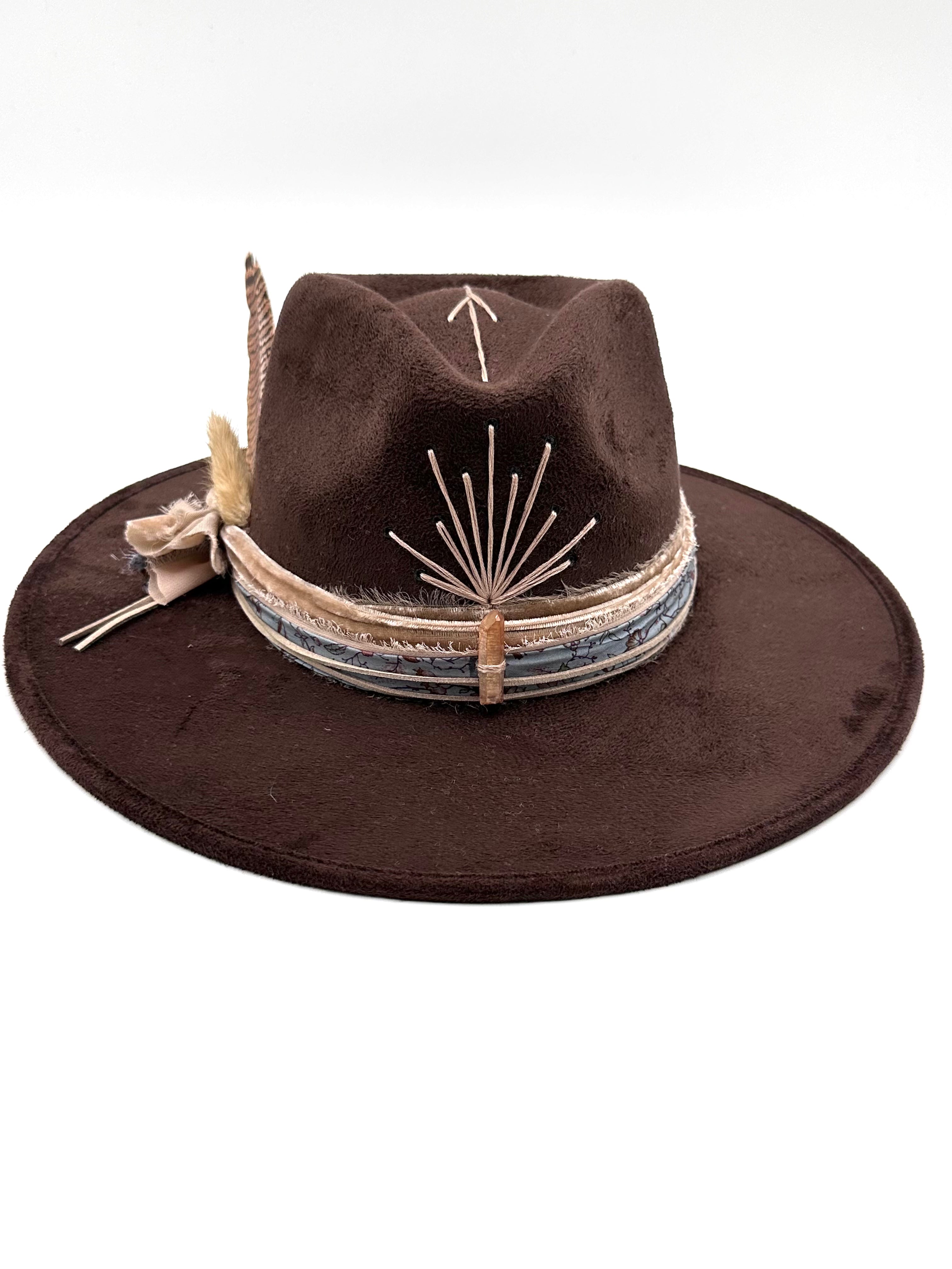 Medium Chocolate Fedora