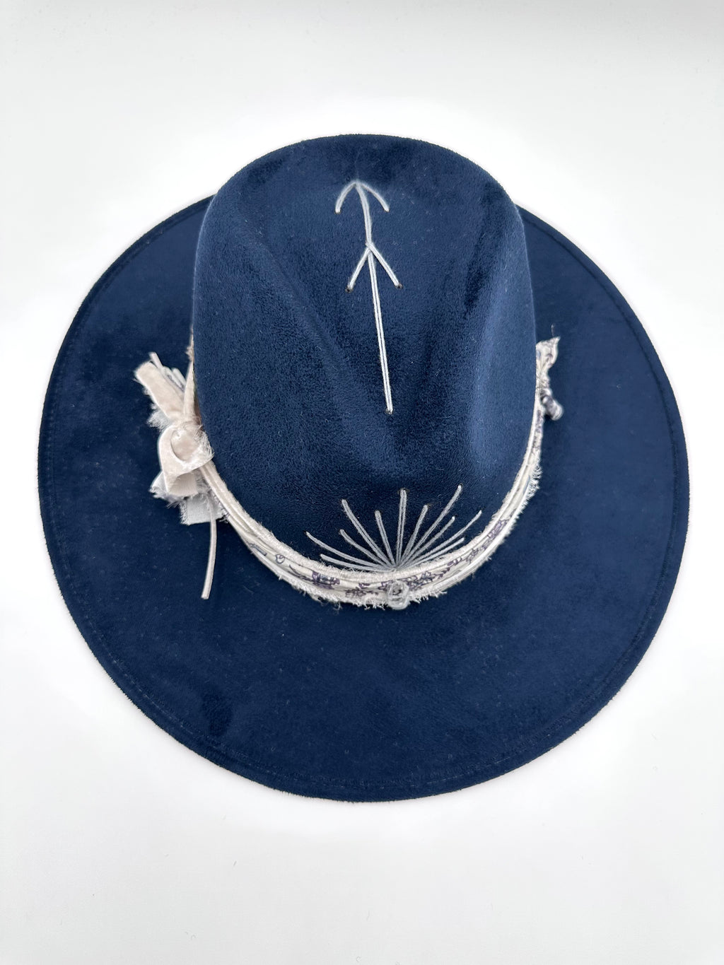 Medium Navy Fedora